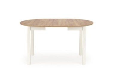 RINGO table craft oak  white12