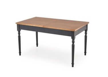 STEFANO table dark oakblack12