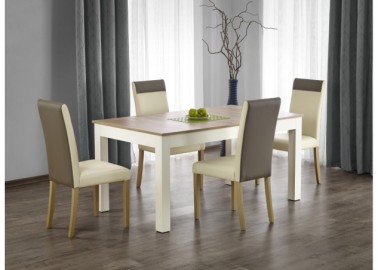 SEWERYN 160300 cm extension table color sonoma oak  white0