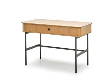 SMART B-1 desk color natural oak - black1