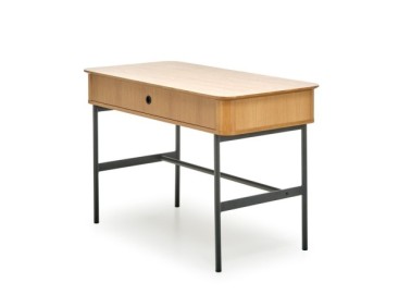 SMART B-1 desk color natural oak - black3