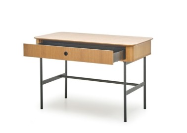 SMART B-1 desk color natural oak - black5