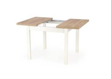 TIAGO SQUARE extensions table craft oak  white1