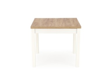 TIAGO SQUARE extensions table craft oak  white2