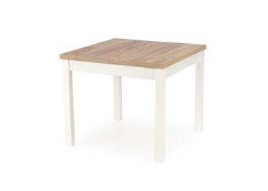 TIAGO SQUARE extensions table craft oak  white3