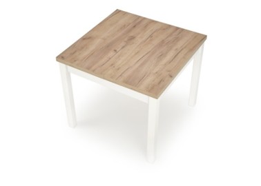 TIAGO SQUARE extensions table craft oak  white4
