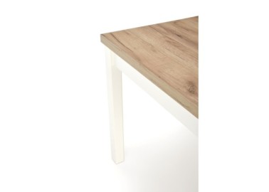 TIAGO SQUARE extensions table craft oak  white10
