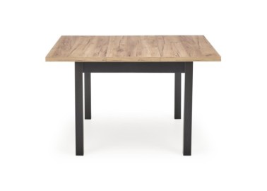 TIAGO SQUARE extensions table craft oak  black1