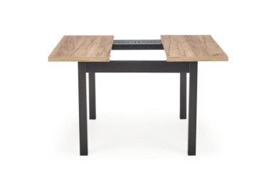 TIAGO SQUARE extensions table craft oak  black3