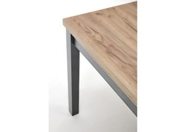 TIAGO SQUARE extensions table craft oak  black13