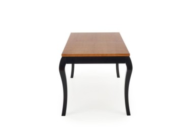 WINDSOR extension table color dark oakblack14