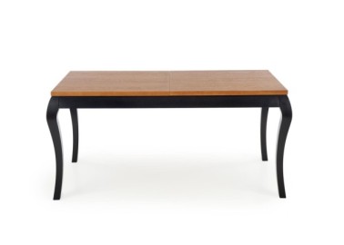 WINDSOR extension table color dark oakblack16