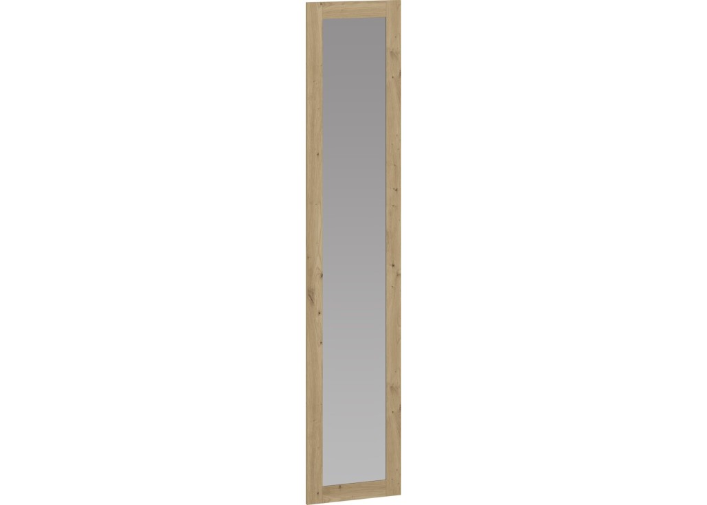 FLEX - F3 front with mirror for the MODULAR WARDROBE SYSTEM - artisan oak0