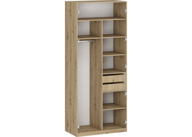 FLEX - K5 corps for the MODULAR WARDROBE SYSTEM - artisan oak0