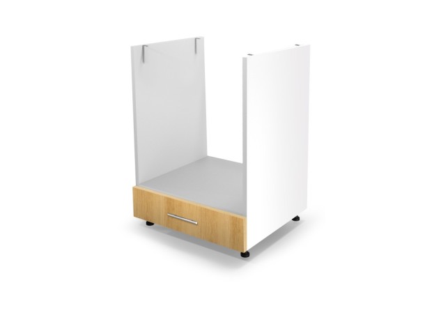 VENTO DP-6082 cargo cabinet color white  honey oak0