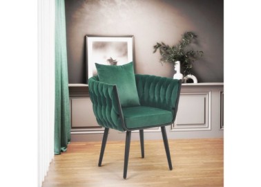 AVATAR 2 leisure armchair dark green black0