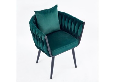 AVATAR 2 leisure armchair dark green black7