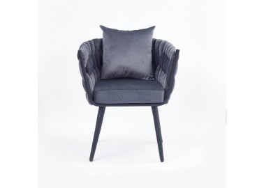 AVATAR 2 leisure armchair grey black1