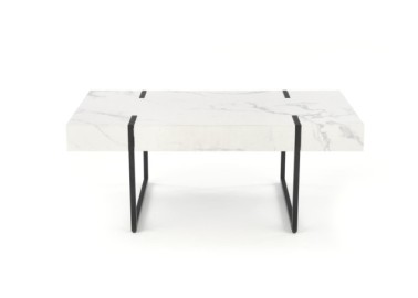BLANCA c. table white marble  black7
