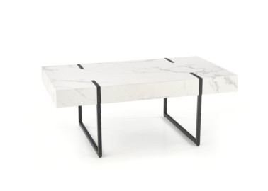 BLANCA c. table white marble  black8