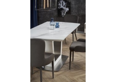 BLANCO extension table color white marble - white2