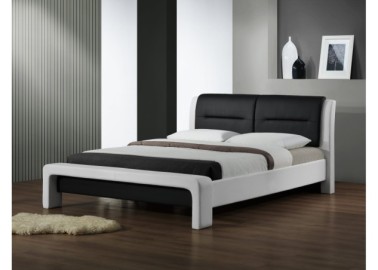 CASSANDRA bed color whiteblack0