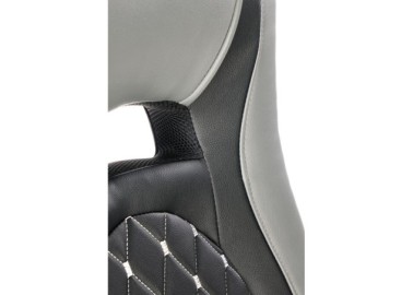 CASTANO swivel armchair grey-black3