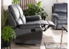 Dvivietė sofa reglaineris Signal Spencer 2 Velvet Bluvel 14 pilkos spalvos
