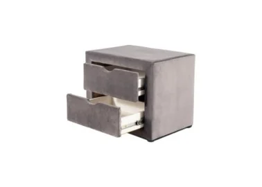 Naktinis staliukas Signal ET-002 Velvet Bluvel 14 pilkos spalvos