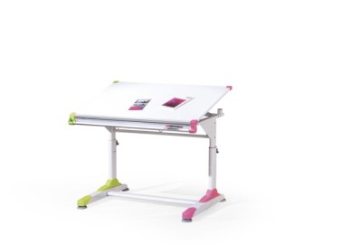 COLLORIDO desk color whitegreenpink1