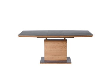 CONCORD extension table color top - dark grey leg - golden oak4