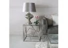 Žurnalinis staliukas Signal Escada B sidabrinės spalvos