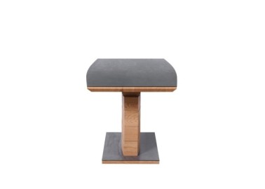 CONCORD extension table color top - dark grey leg - golden oak10