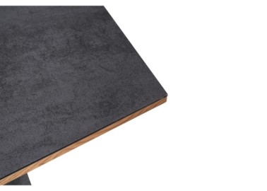CONCORD extension table color top - dark grey leg - golden oak13