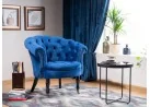 Fotelis Signal Philips velvet Bluvel 86 mėlynos spalvos