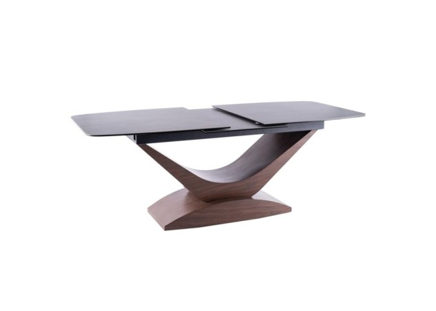 Valgomojo stalas Signal Dolce Ceramic su pilko marmuro stalviršiu