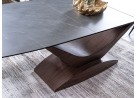 Valgomojo stalas Signal Dolce Ceramic su pilko marmuro stalviršiu