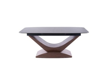 Valgomojo stalas Signal Dolce Ceramic su pilko marmuro stalviršiu