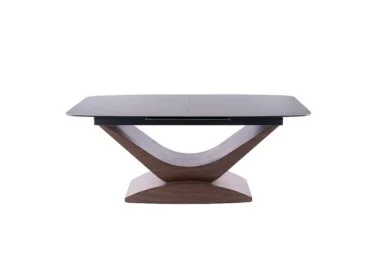 Valgomojo stalas Signal Dolce Ceramic su pilko marmuro stalviršiu