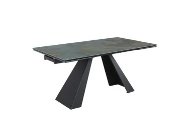 Valgomojo stalas Signal Salvadore Ceramic su turkio spalvos stalviršiu