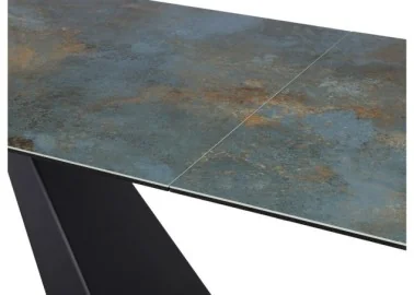 Valgomojo stalas Signal Salvadore Ceramic su turkio spalvos stalviršiu