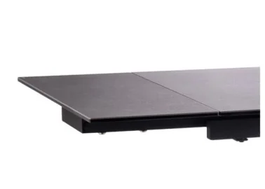 Valgomojo stalas Signal Salvadore Ceramic 2 su marmuro imitacijos tamsiai pilku stalviršiu