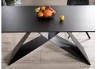 Valgomojo stalas Signal Westin Ceramic su marmuriniu juodos spalvos stalviršiu