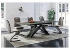 Valgomojo stalas Signal Westin Ceramic su marmuriniu turkio spalvos stalviršiu