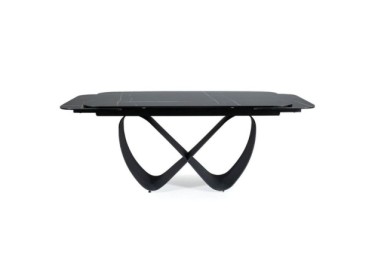 Valgomojo stalas Signal Infinity Ceramic su marmuriniu juodos spalvos stalviršiu
