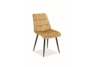 Kėdė Signal Chic Velvet Bluvel 68 garstyčių spalvos