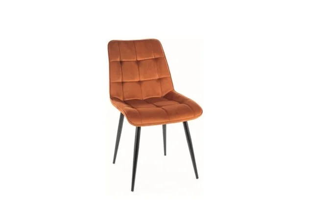 Kėdė Signal Chic Velvet Bluvel 4215 cinamono spalvos