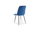 Kėdė Signal Chic Velvet Bluvel 86 mėlynos spalvos