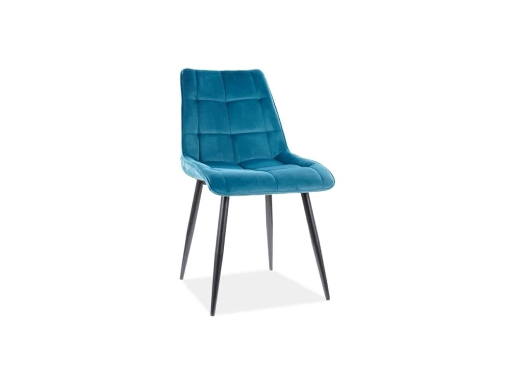 Kėdė Signal Chic Velvet Bluvel 85 turkio spalvos