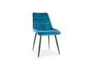 Kėdė Signal Chic Velvet Bluvel 85 turkio spalvos
